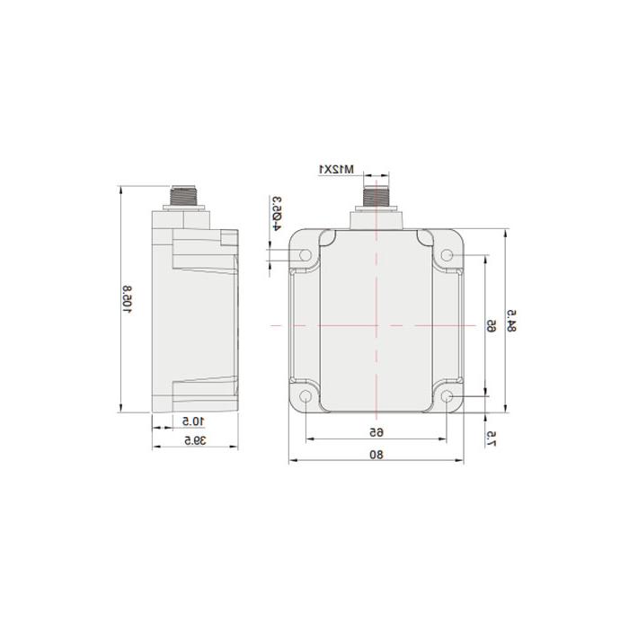 IO-Link Hub, RFID, read/write compact processor, FIS103